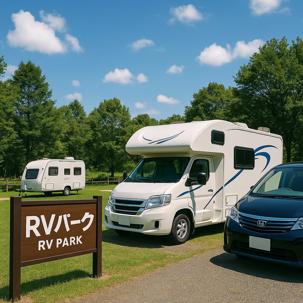 電源を使うならRVパークでの車中泊がおすすめの画像